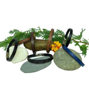 Pulsera correa cuero