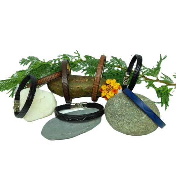 Pulsera correa cuero