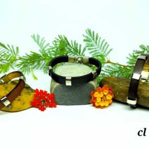 Pulsera correa cuero