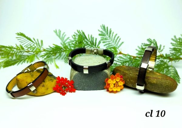 Pulsera correa cuero