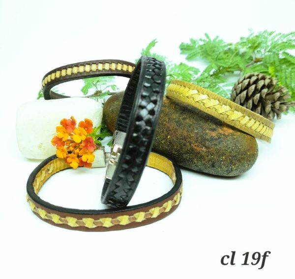 Pulsera correa cuero