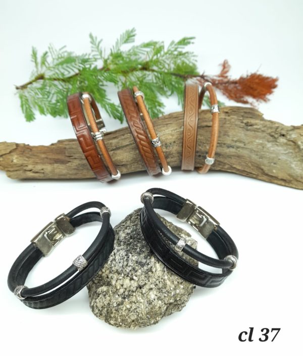 Pulsera correa cuero
