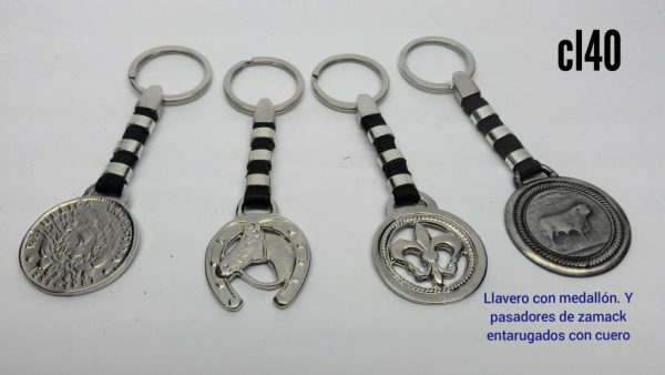 Llavero de cuero cl40