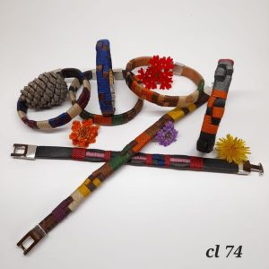 Pulsera hilo encerado