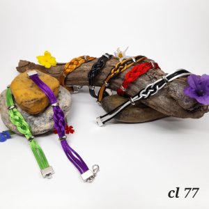 Pulsera hilos seda