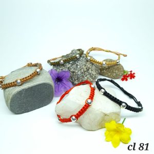Pulsera de seda