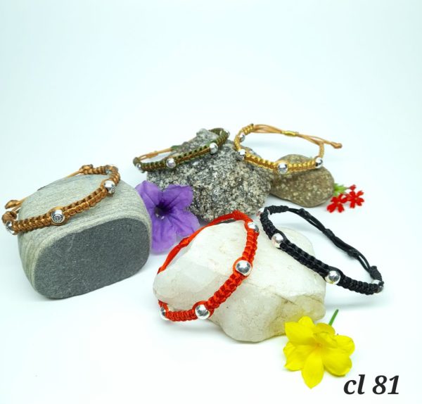 Pulsera de seda